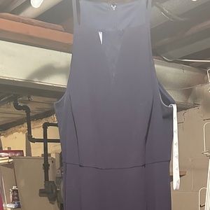 David’s Bridal Navy Blue Dress
